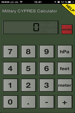 Military CYPRES Calculator by Airtec screenshot 3