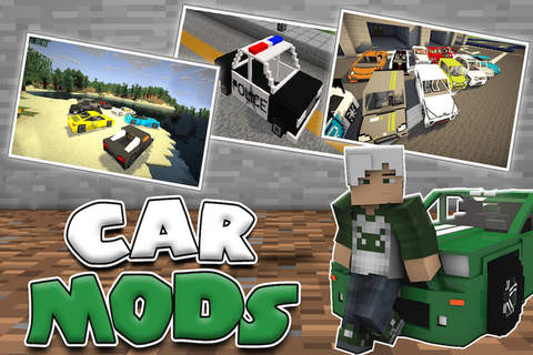 CAR MODS FOR MINECRAFT - The Best Pocket Cars Wiki for MCPC Edition. screenshot 2