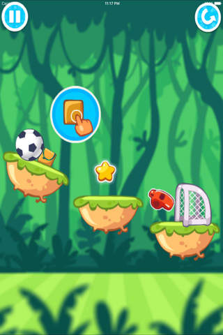 小猴子踢足球 - 全民都爱玩 screenshot 3
