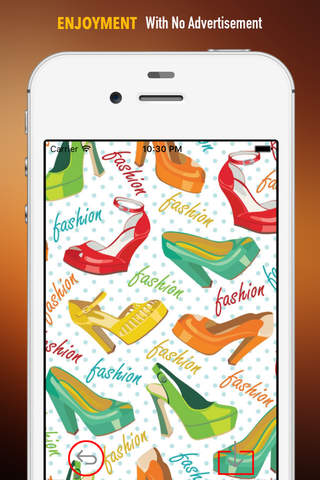 Fashion Shoes Illustration Wallpapers HD: Quotes Backgrounds with Design Pictures screenshot 2