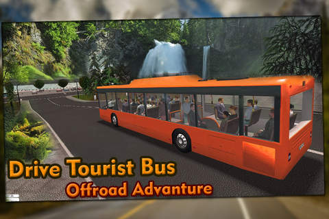 Drive Tourist Bus Offroad Adventure screenshot 3