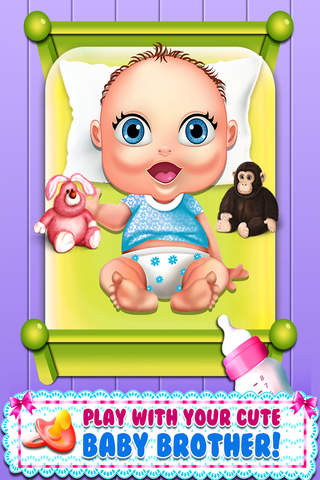 Mommy's Newborn Baby Birth Care Games & Ice Queen's Infant Child Doctor Salon screenshot 2