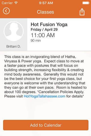 Hot Yoga Tallahassee screenshot 4