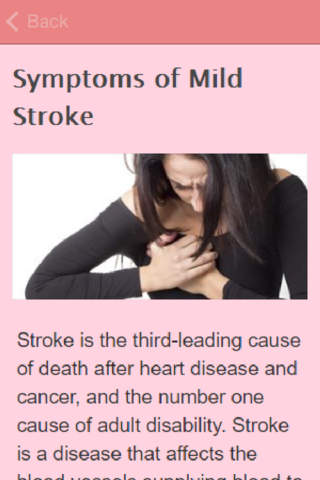 Symptoms Of A Stroke screenshot 3