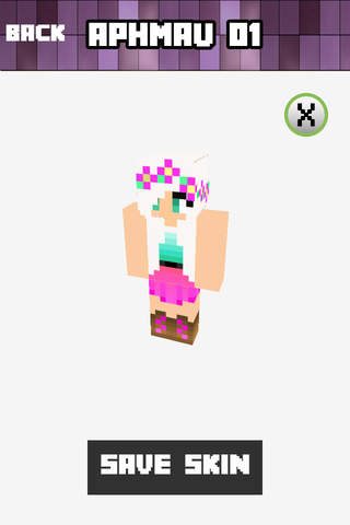 APHMAU SKINS FREE - New Baby, MC Diaries Skin Capes for Minecraft Pocket Edition PC & PE screenshot 3