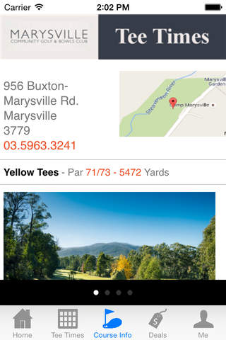 Marysville Golf Tee Times screenshot 2