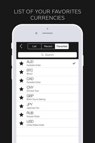 Mobile Currency Converter Free screenshot 2