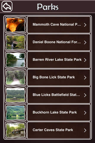 Kentucky State & National Parks screenshot 3