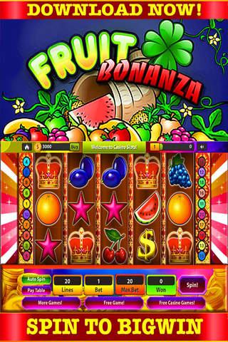 Awesome Casino Slots: Free Slot Of Pharaoh Infiniti Mega Slots Machines! screenshot 2