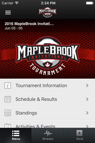 MapleBrook Tournament screenshot 2