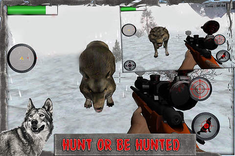 Wolf Snow Hunting Adventure Free screenshot 3
