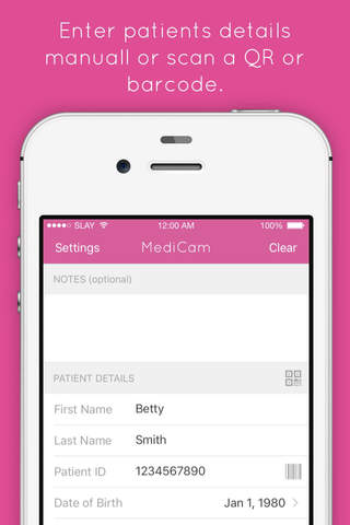 MediCam - Securely capture and send patient photos screenshot 3