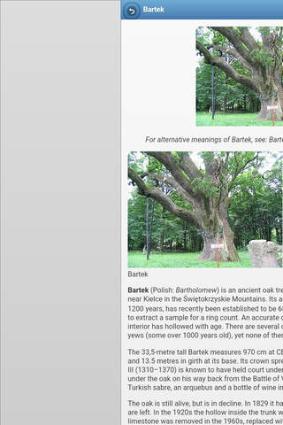 Famous trees screenshot 4
