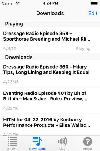 Horse Radio Network screenshot 4