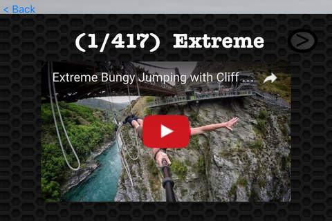 Bungee Jumping Photos and Videos FREE - Watch and learn all about the dangerous extreme sport screenshot 3