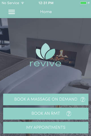 Revive - Massage Delivered. screenshot 2