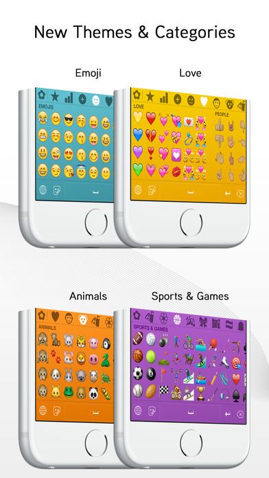 Screenshots of Emoji> for iPhone