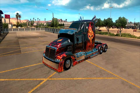 Road King 2016 - Euro Heavy Lorry Driver Sim 3D screenshot 2