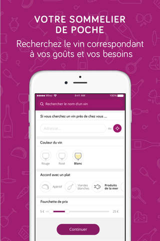 Wino - Trouver le bon vin screenshot 2
