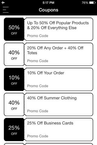 Coupons for Zazzle screenshot 2