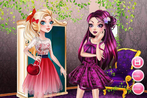 Royal Princess Sisters – Glam Fashion Salon Game for Girl and Kids screenshot 2