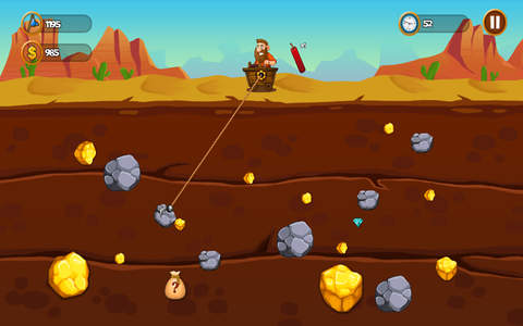 Gold Miner - Diamond Digger screenshot 3