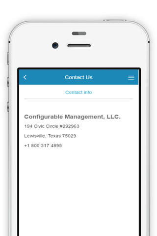 Configurable Management, LLC. screenshot 3