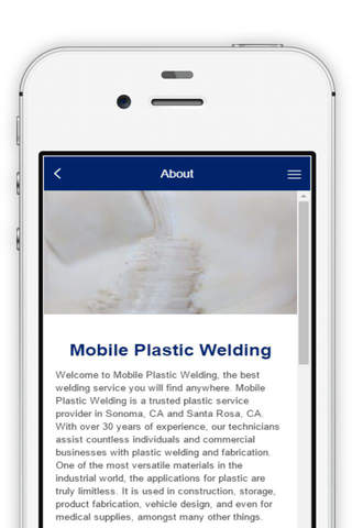 Mobile Plastic Welding screenshot 2