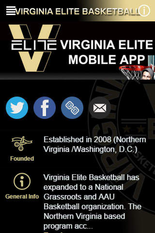 Virginia Elite Basketball screenshot 2
