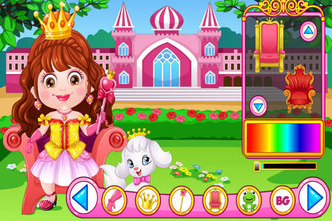 Baby Royal Princess Dressup——Fantasy Castle /Fairy Princess screenshot 3