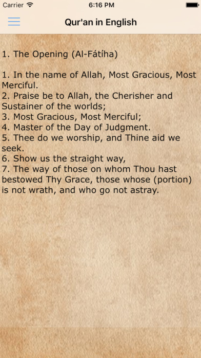 Qur'an in English screenshot 2