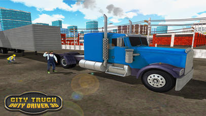 City Truck Duty Driver 3D Simulator screenshot 3