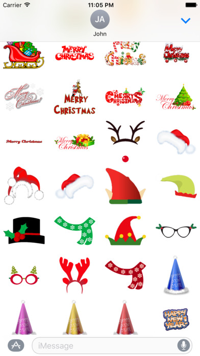 ChristmasGifs! 150+ Stickers screenshot 3