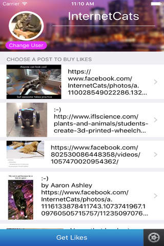 Get Likes for Facebook screenshot 3