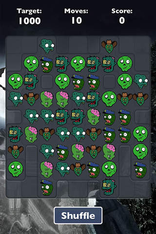 Zombie Crush Game screenshot 4