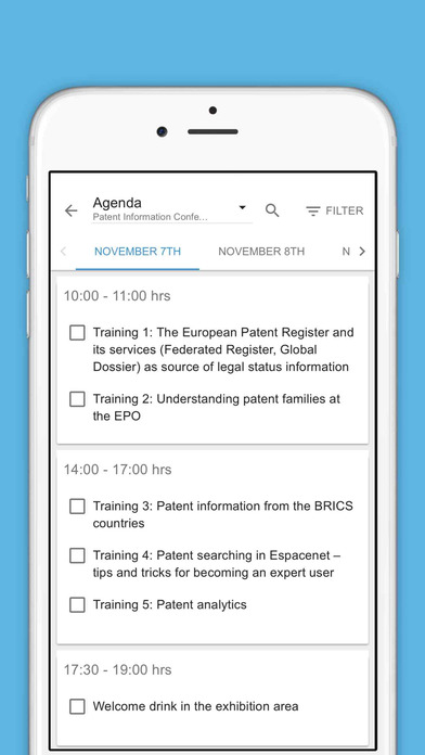 EPO Patent Information Conference 2016 screenshot 4