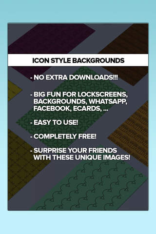 Icon Style Backgrounds and Lock Screens - Free screenshot 2