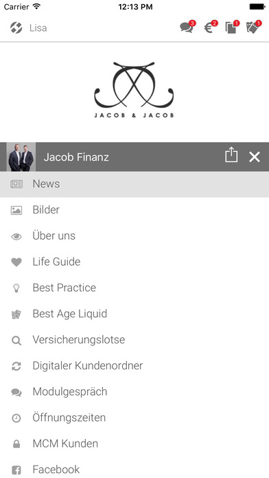 Jacob Finanz screenshot 2