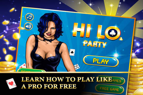 Hi Lo Party : Jewels Craze Casino Connect Big Blast Mania screenshot 2