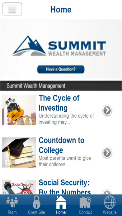 Summit Wealth Management screenshot 2