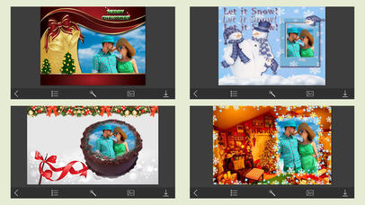 Holiday Christmas Photo Frame - Framatic screenshot 3