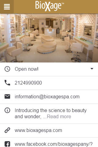 BioXage Spa & Services screenshot 2