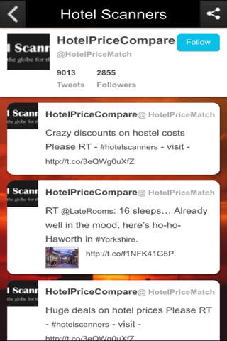 Cheaper Hotels - Hotel Scanners screenshot 3