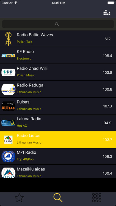 Lithuania Radio - Lietuva - lietuvių kalba radijo screenshot 3