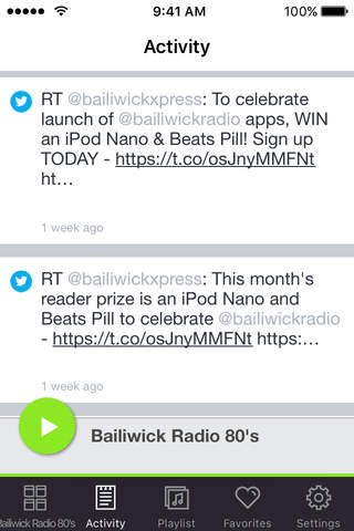 Bailiwick Radio Classics screenshot 2