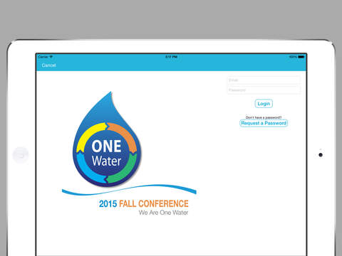 Screenshot of 2015 FSAWWA Fall Conference