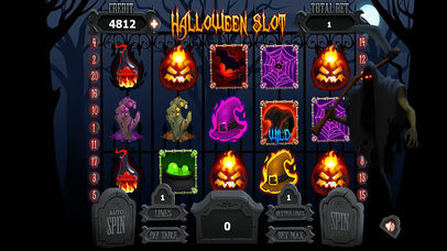 Halloween Slot Machine-bar screenshot 3