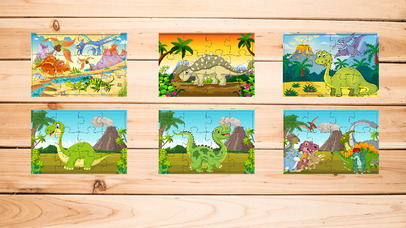 Dinosaurs Jigsaw Game HD - For Kids Toddler Puzzle screenshot 2