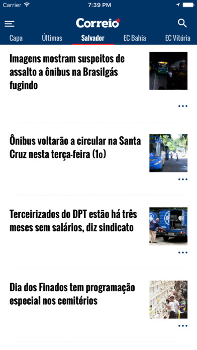 Jornal Correio* screenshot 2