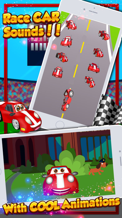 Race Cars! Car Racing Games for Kids Toddlers screenshot 2